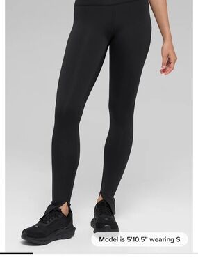 Alo yoga slit Black Active Leggings for Women